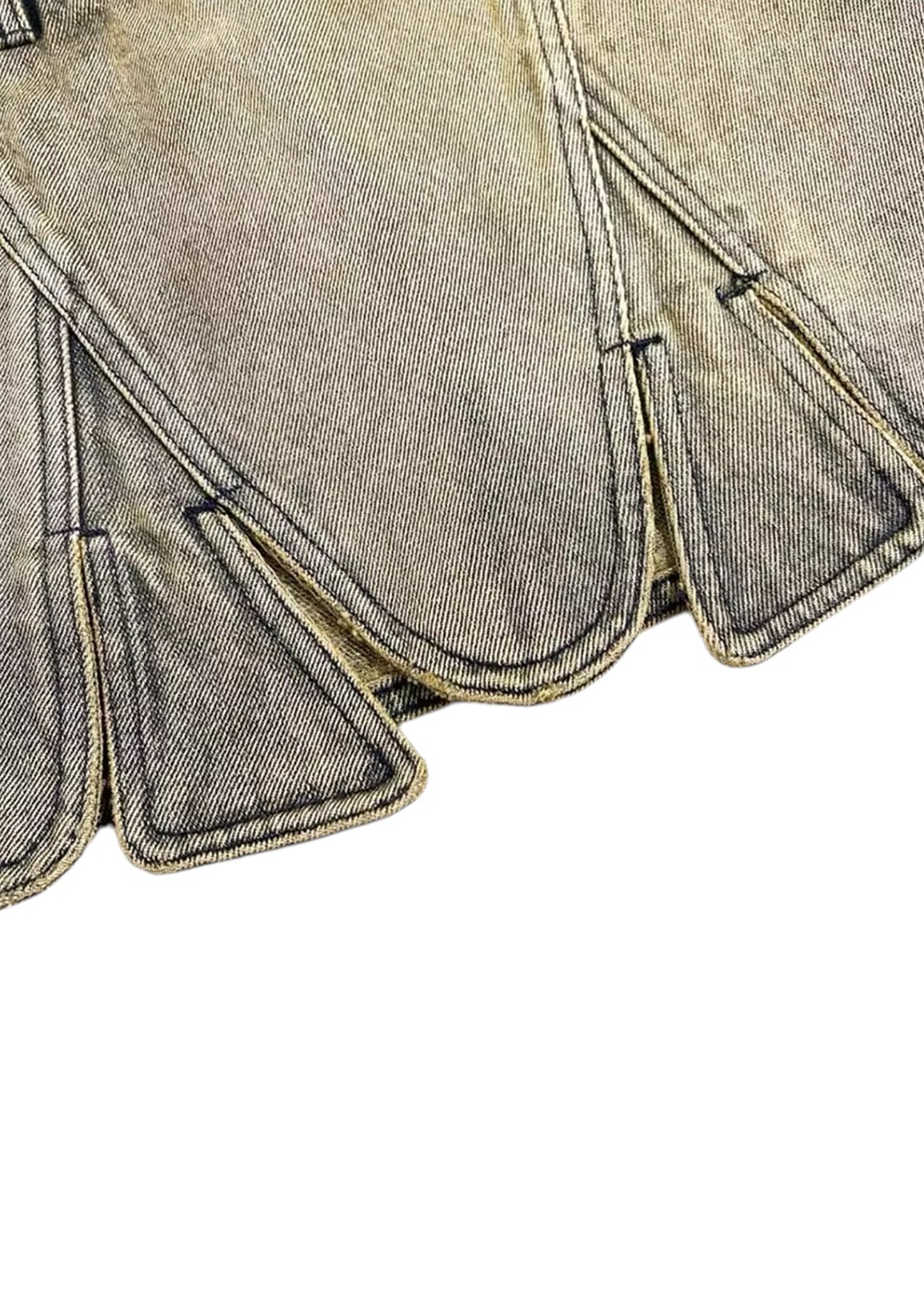 Nylah Denim Mini Skirt