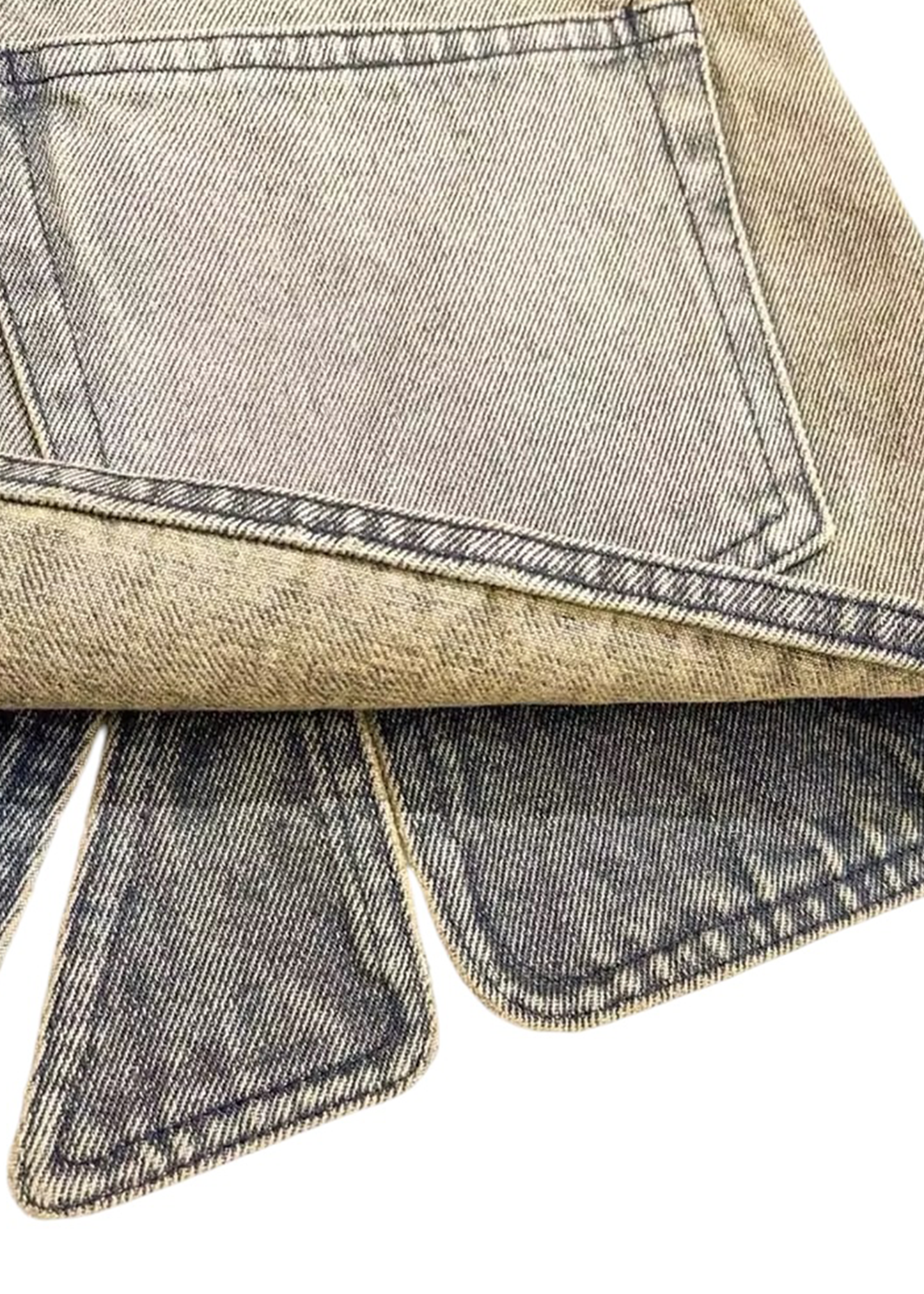 Nylah Denim Mini Skirt