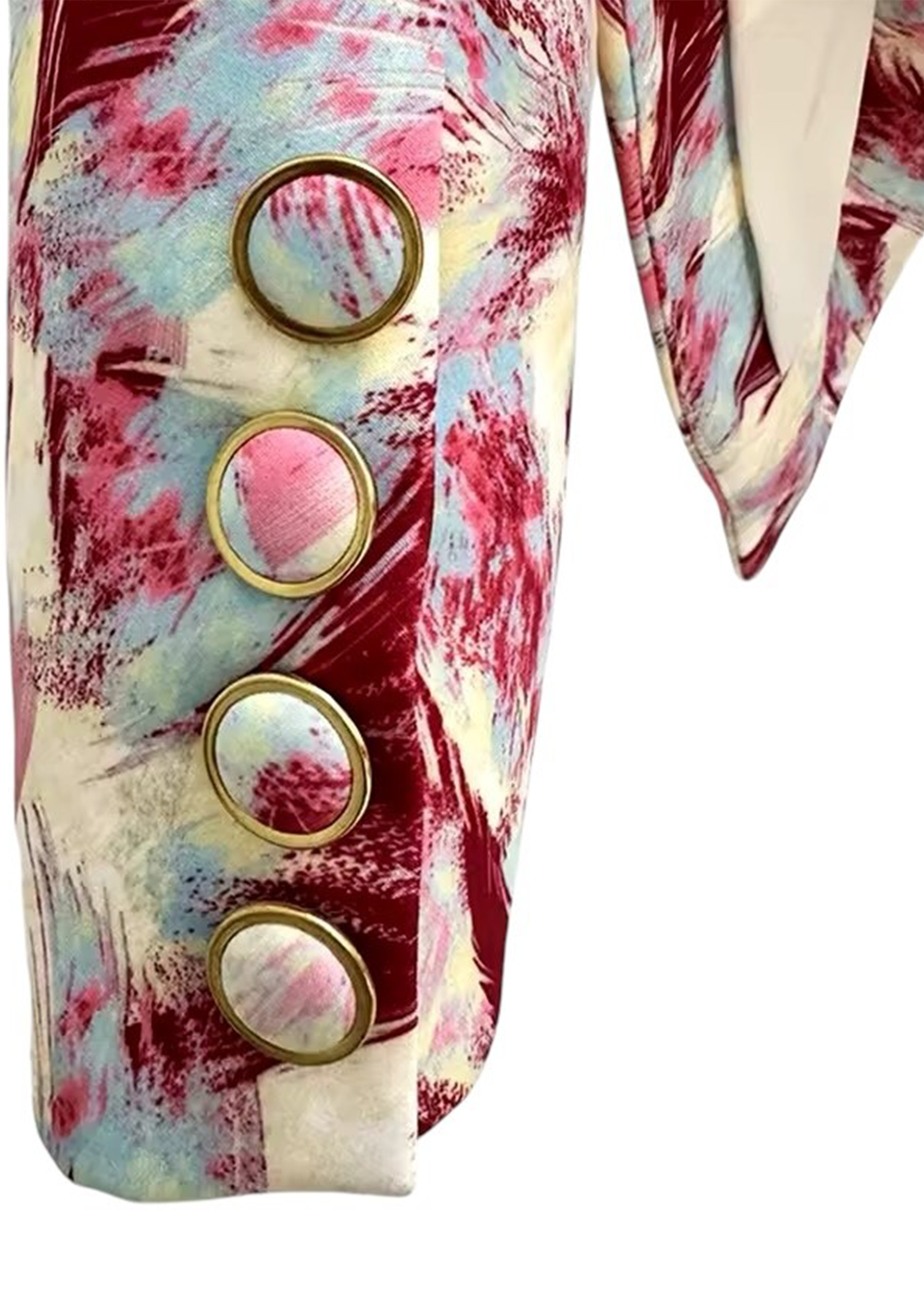 Nyra Blazer - Pink and Red