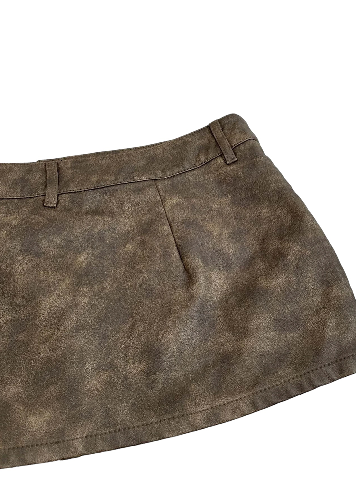 Aria Faux Leather Skirt