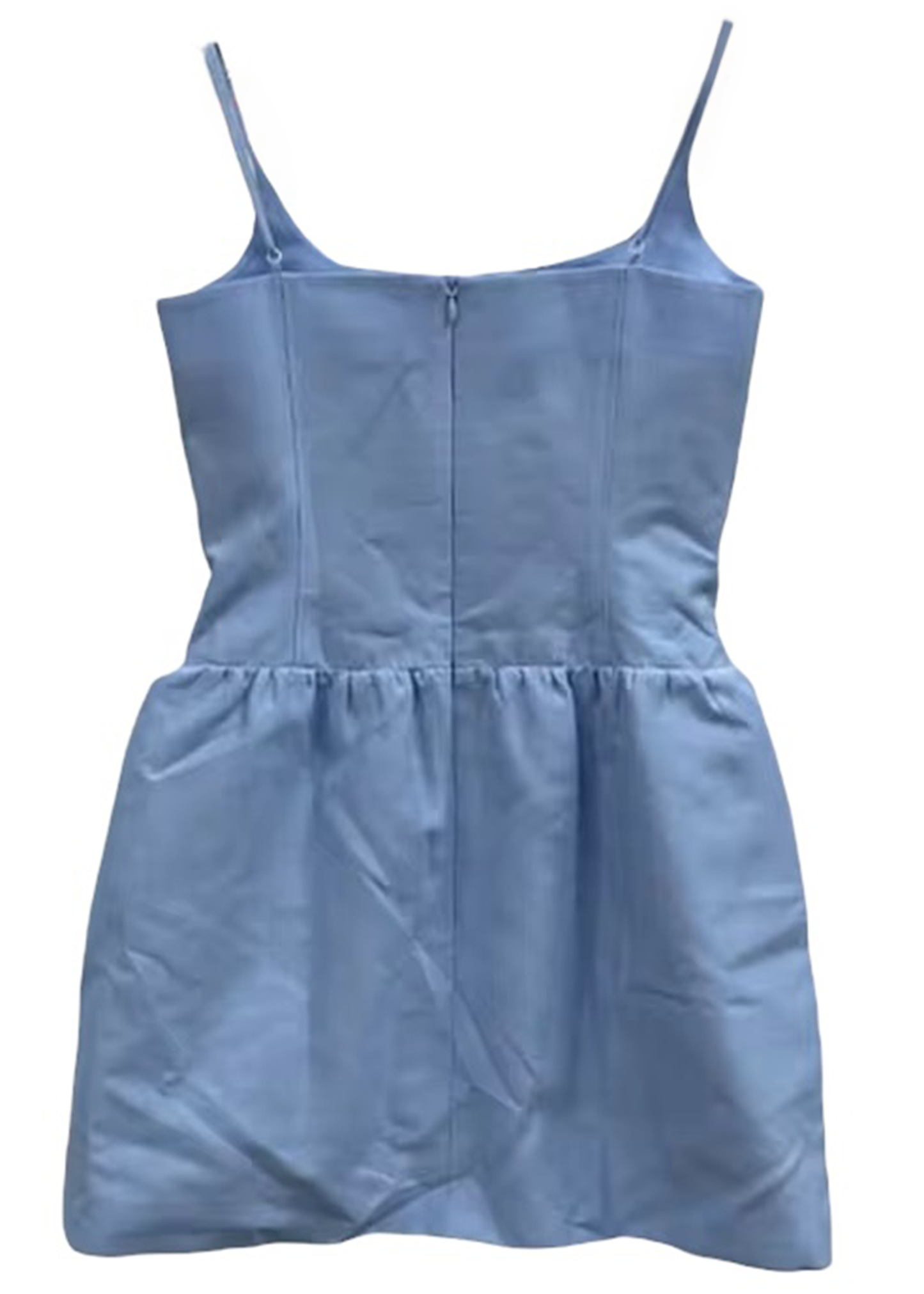 Lachlan Bow Micro Mini Dress - Blue