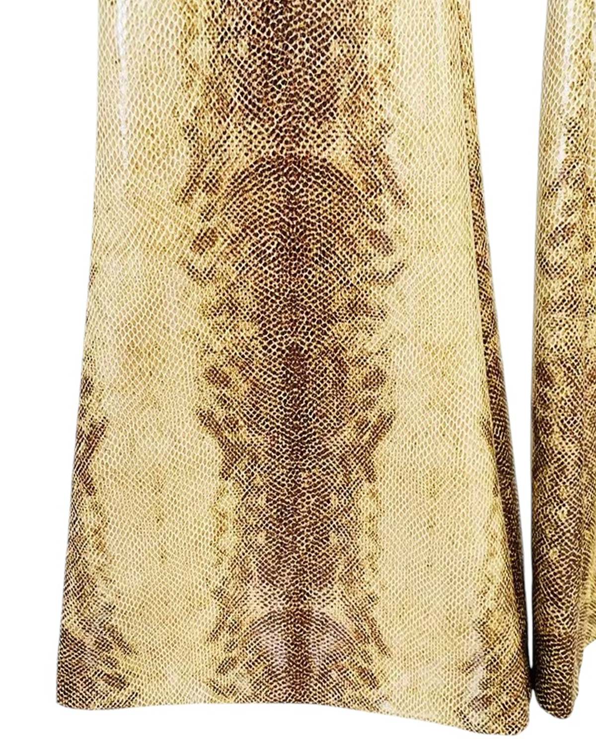 Taylor Snake Skin Bell Bottoms