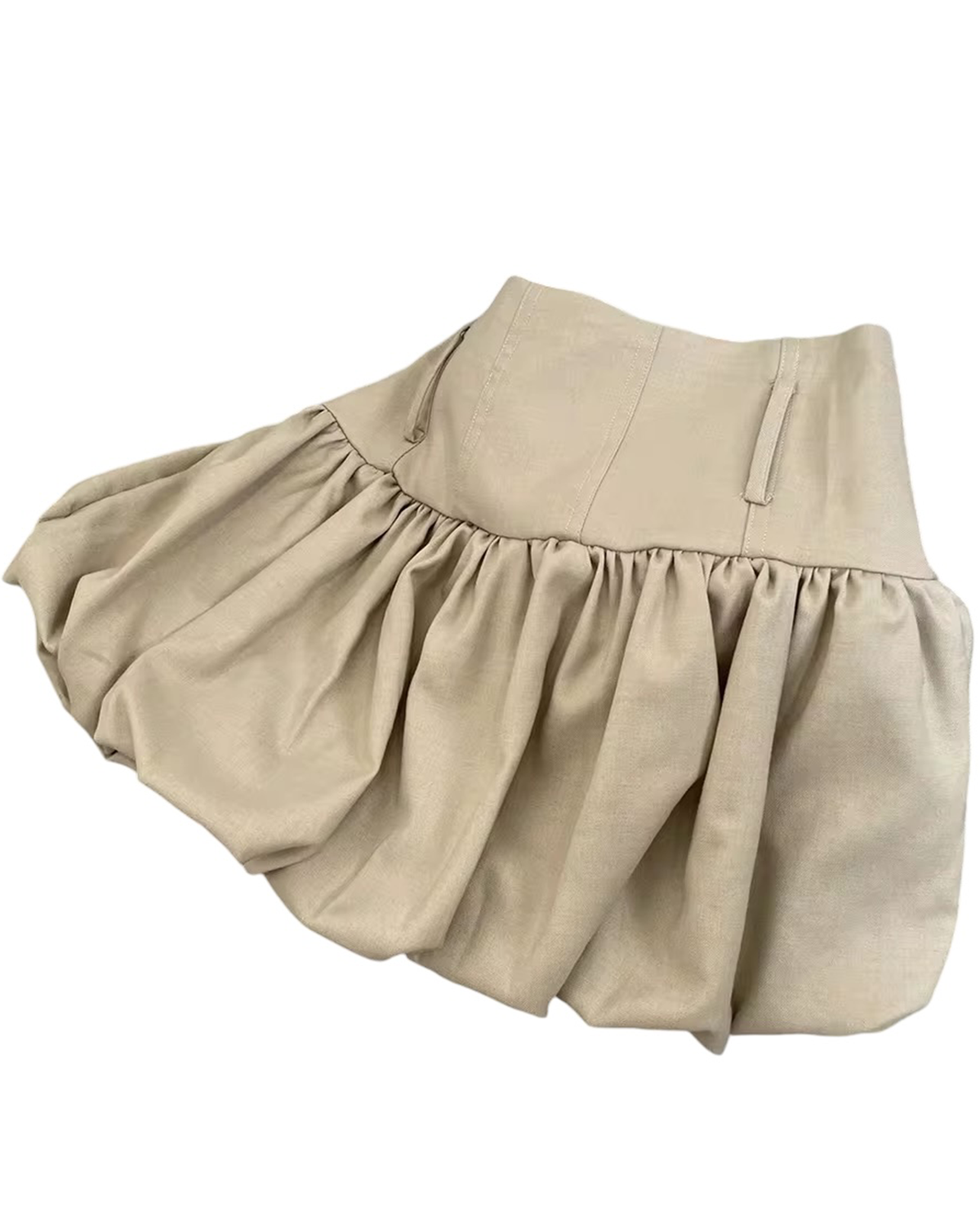 Alivia Mini Skirt - Beige