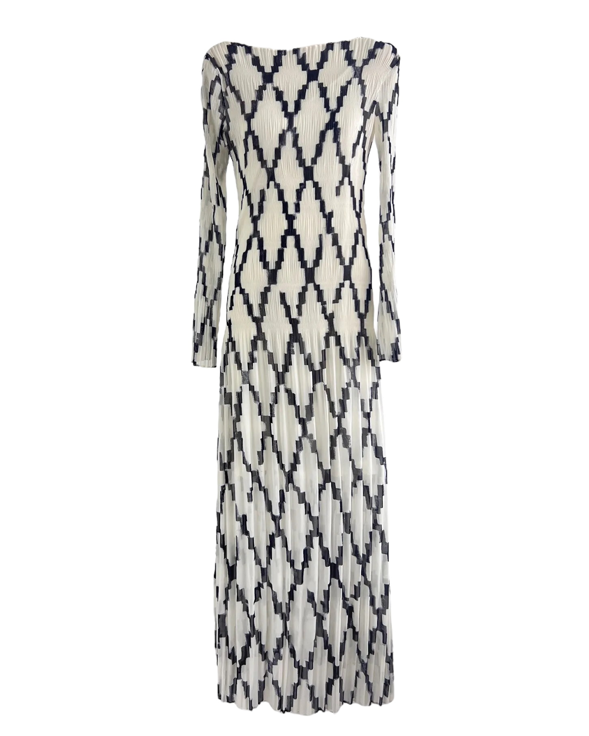 Kaia Geo Print Maxi Dress