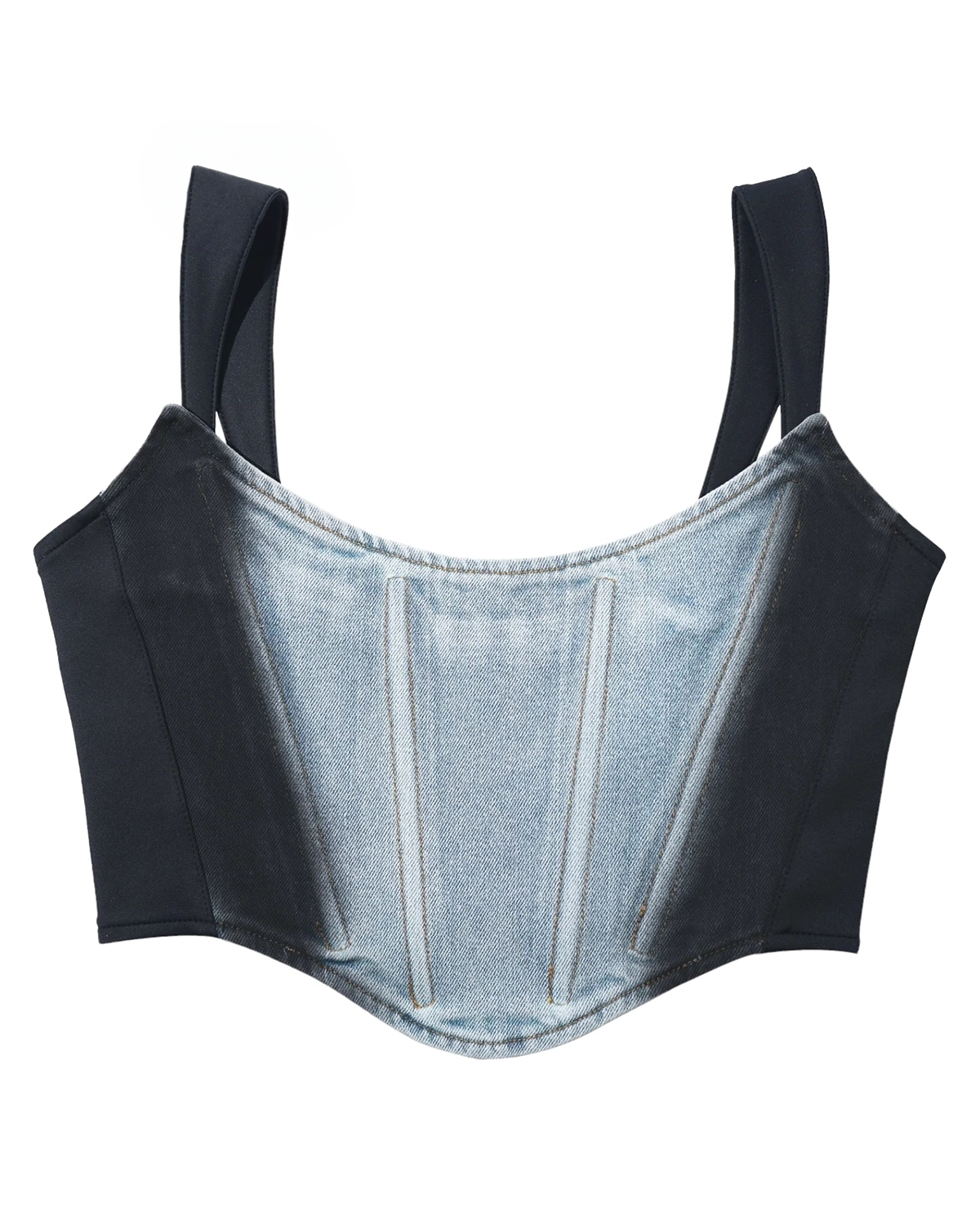 Iris Denim Corset