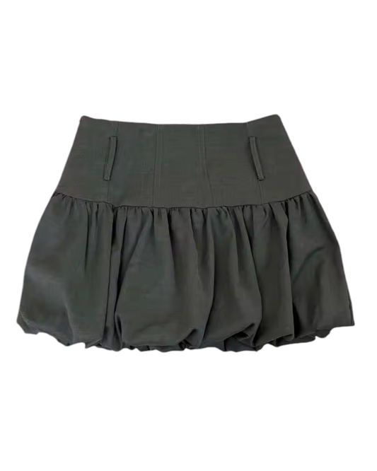 Alivia Mini Skirt - Gray