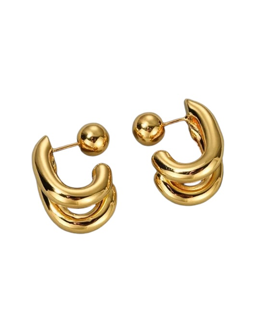 Everlee Earrings - Gold