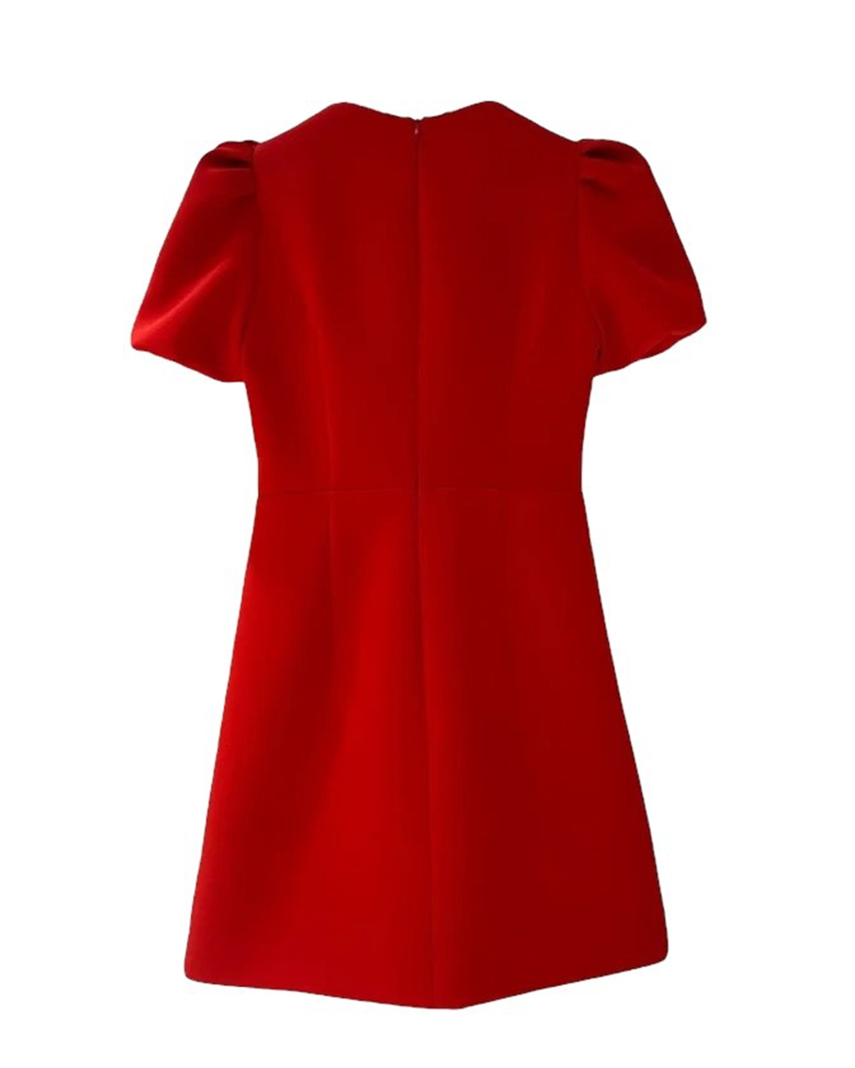 Emilia Bow Dress - Red