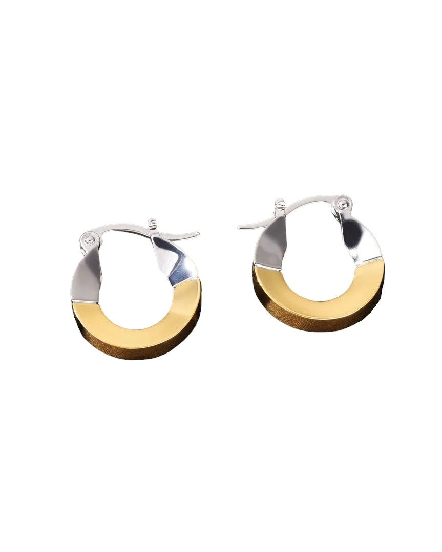 Alice Two-Tone Hoops