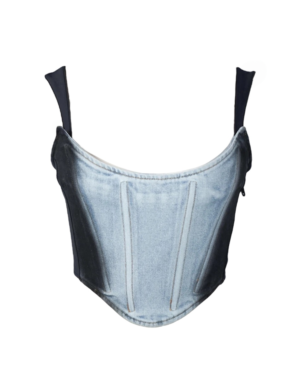 Iris Denim Corset