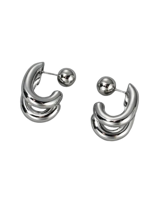 Everlee Earrings - Silver