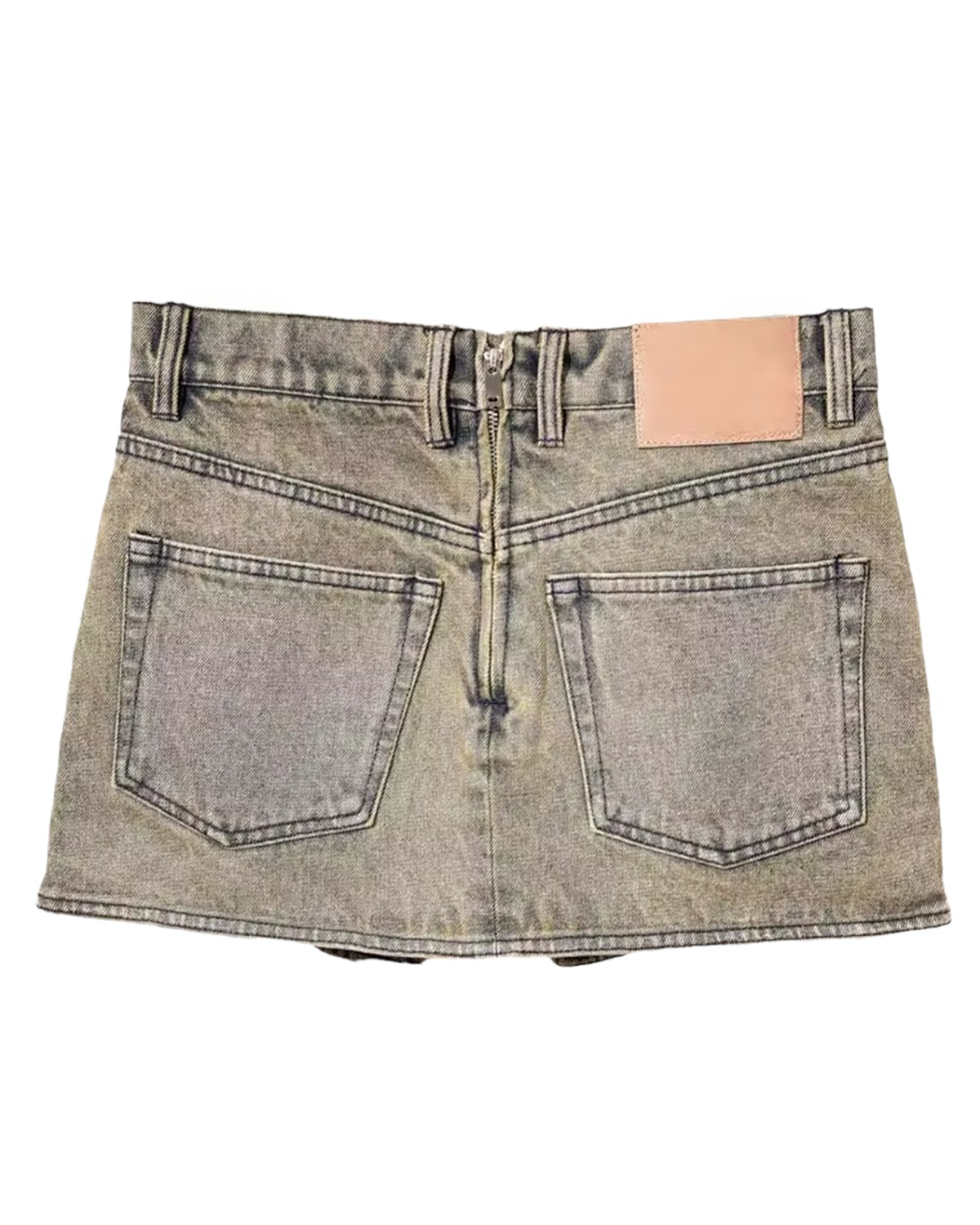 Nylah Denim Mini Skirt