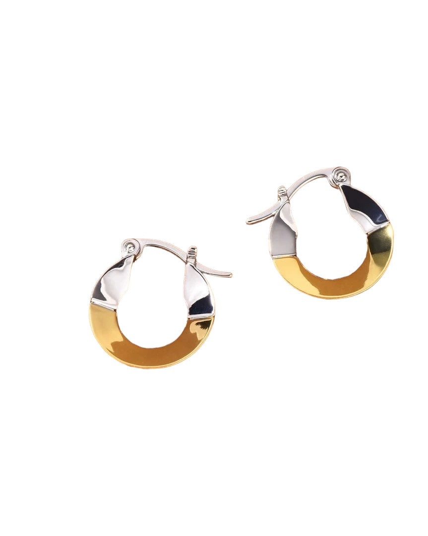 Alice Two-Tone Hoops