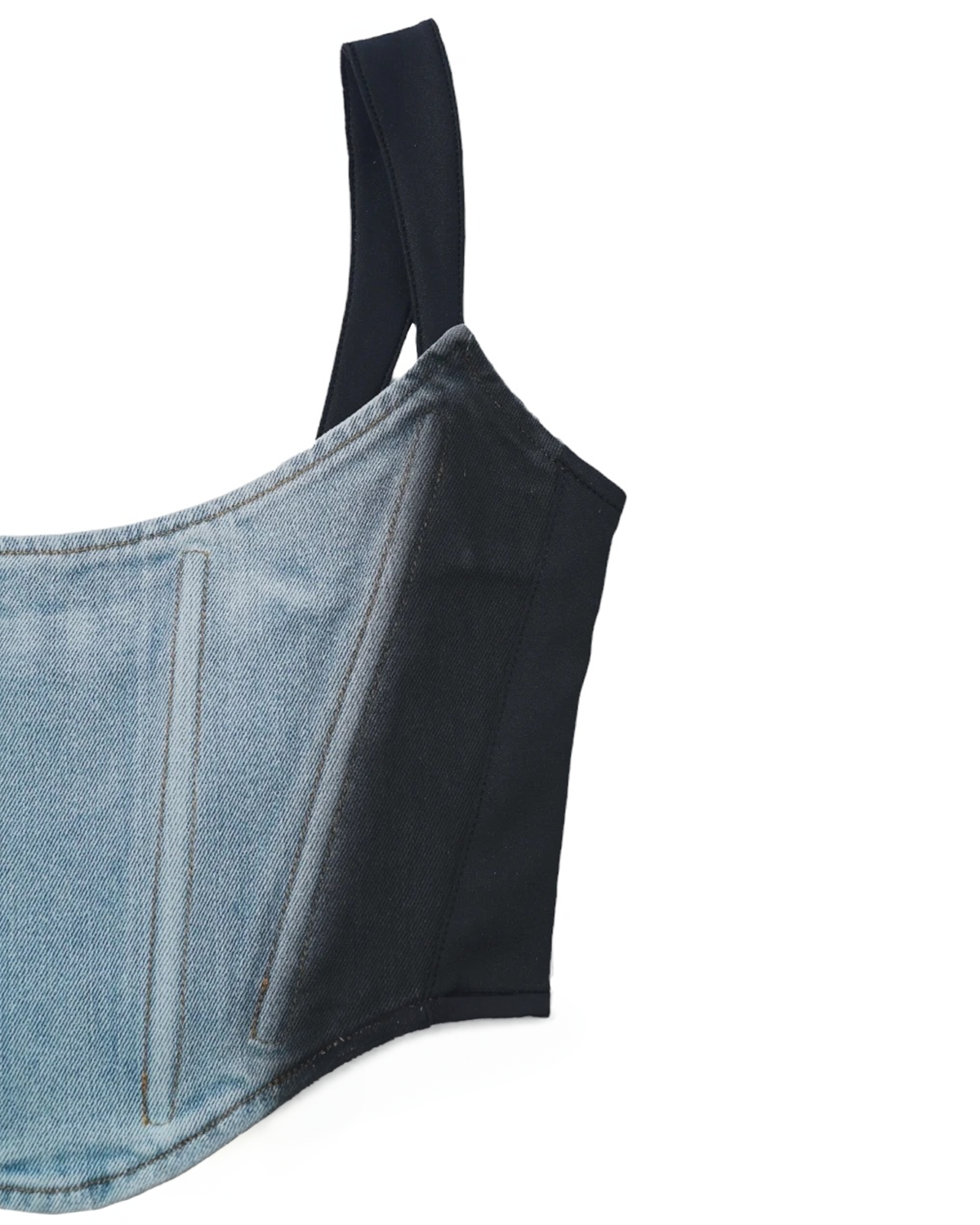 Iris Denim Corset