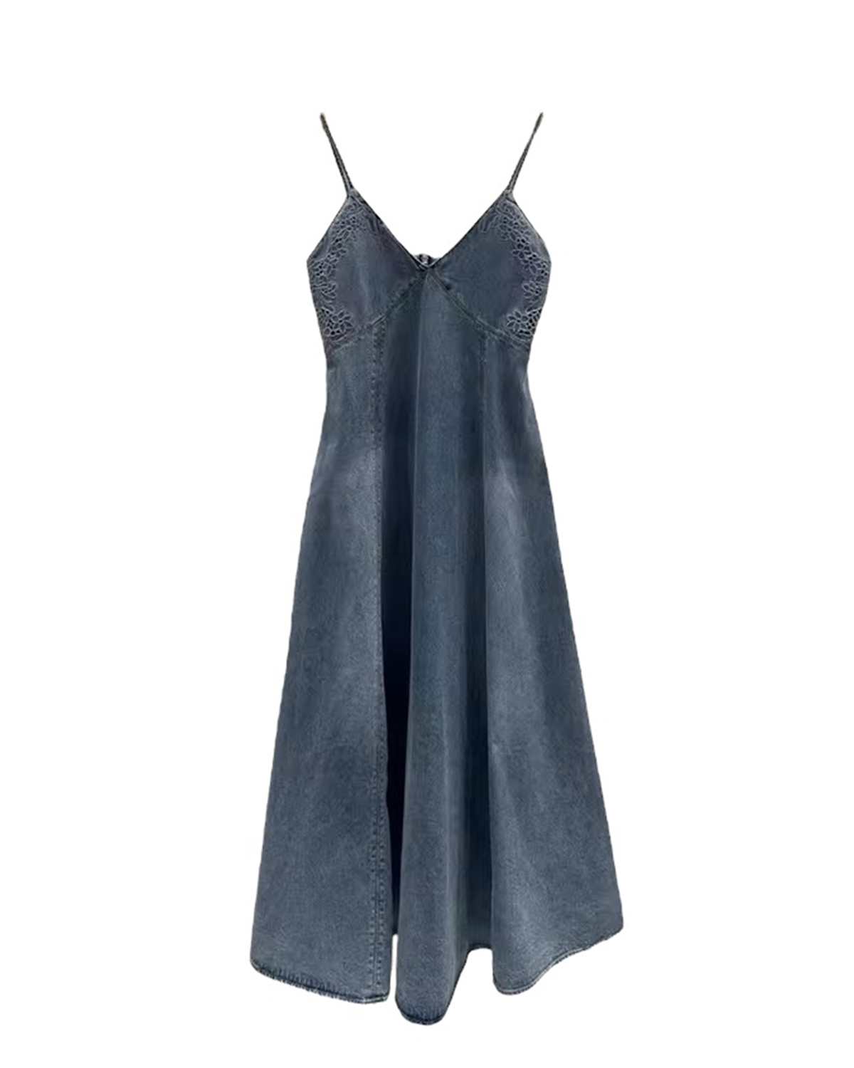 Rhys Denim Maxi Dress