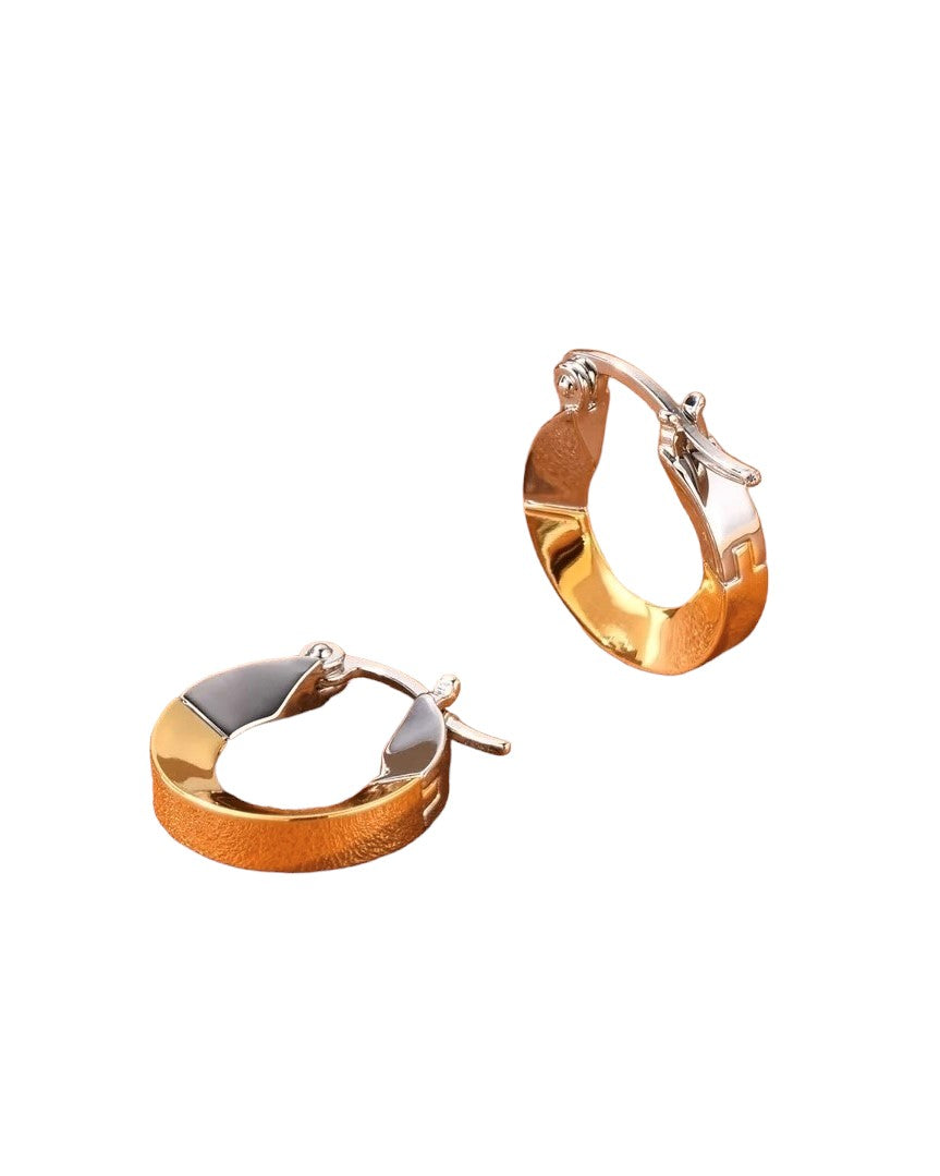 Alice Two-Tone Hoops