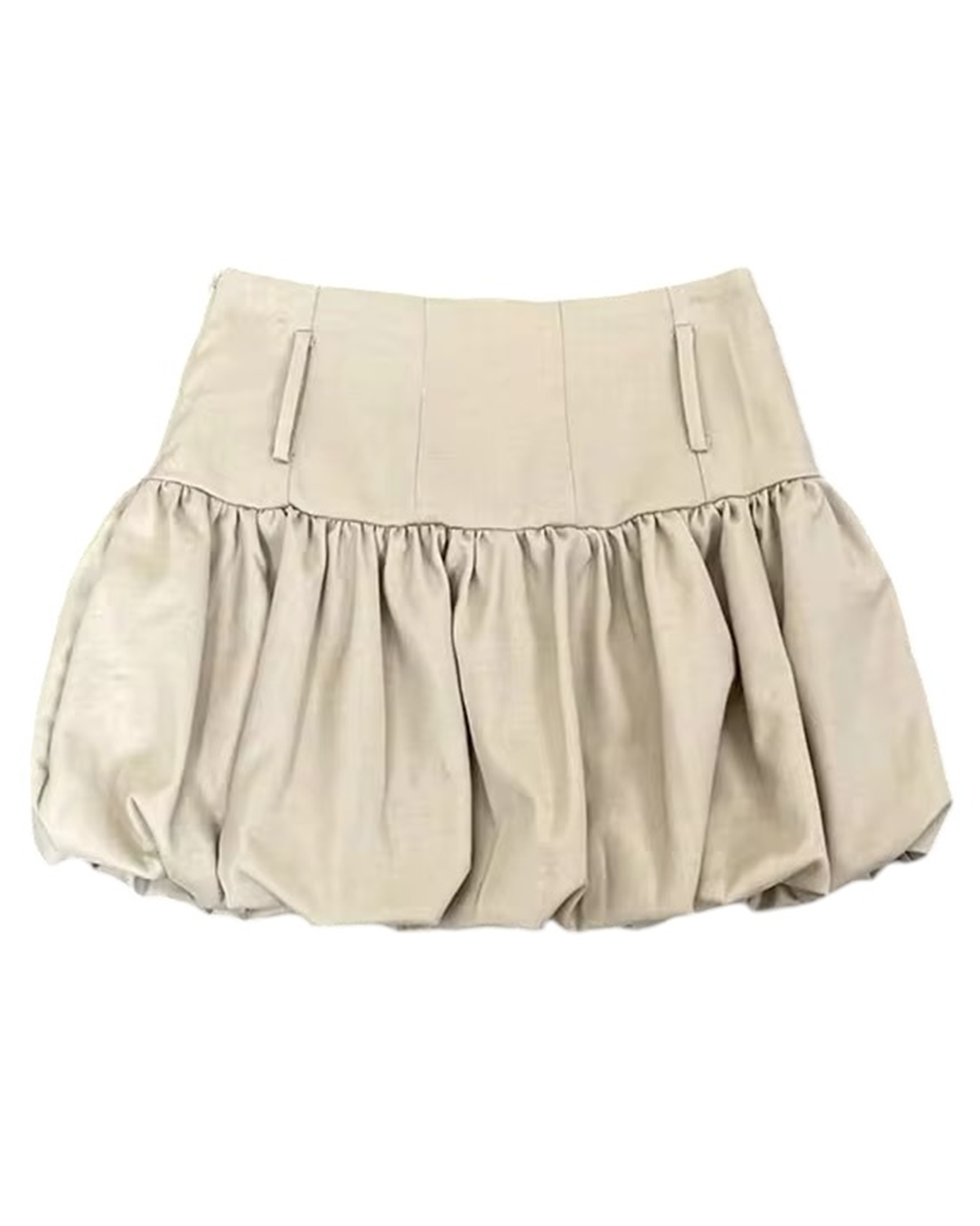 Alivia Mini Skirt - Beige